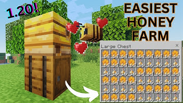 Easy 1.20 Automatic Honey Farm Tutorial in Minecraft Bedrock (MCPE/Xbox/ PS4/Nintendo Switch/PC)