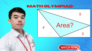 Math Olympiad | Find the Area of the Shaded Triangle in the Geometry Olympiad Problem.