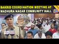 Bakrid Coordination Meeting at Madhura Nagar Community Hall in Madhura Nagar PS Limits