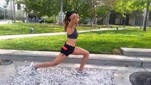 Alternating Jump Lunges