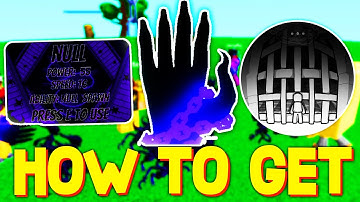 HOW TO GET NULL GLOVE + THE RELIC BADGE in SLAP BATTLES SHOWCASE (ROBLOX)