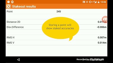 How to - X-PAD Ultimate - Stakeout Points and generate a report file