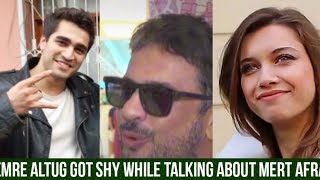 Emre Altug Got Shy While Talking about Mert Ramazan Demir and Afra Saraçoğlu