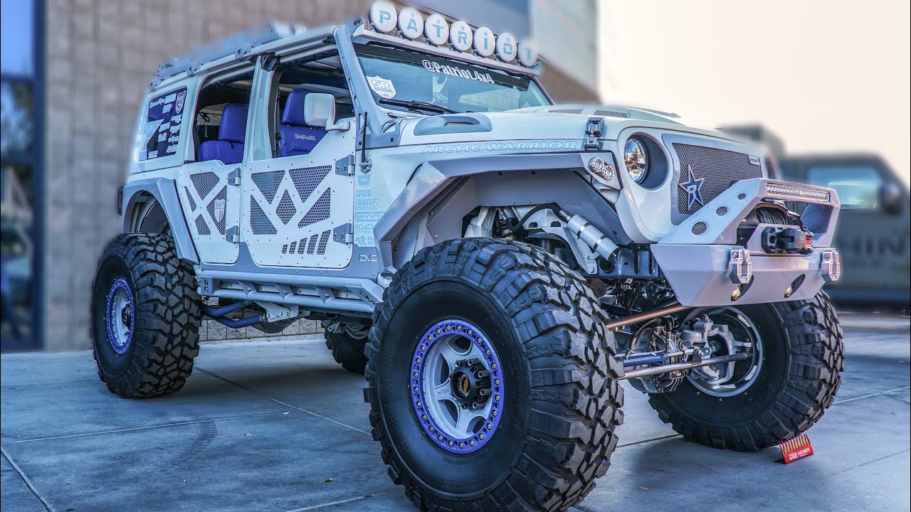 Un Jeep Wrangler JL Super Modificado - YouTube