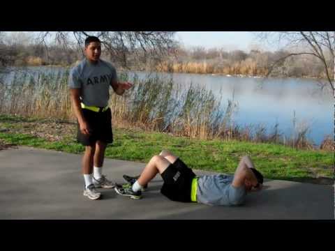 How to do an Army Situp