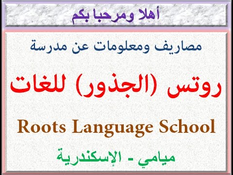 مصاريف ومعلومات عن مدرسة روتس للغات الجذور ميامي الإسكندريه 2024 2025    