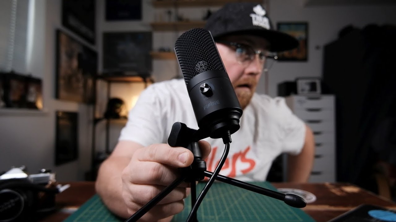 Fifine Condenser Microphone K669B Review YouTube