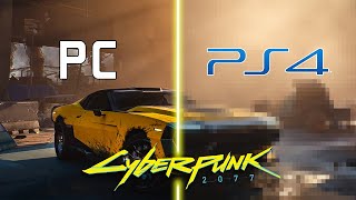 Cyberpunk 2077: PS4 vs PC // Graphics Comparison