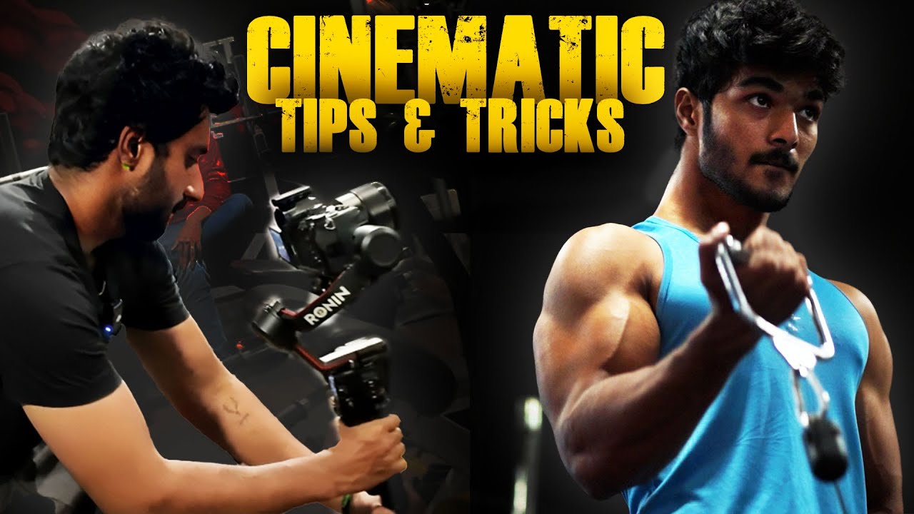 How To Shoot CINEMATIC WORKOUT VIDEOS  | LIVE TUTORIAL  ft @tharunkumar2.0
