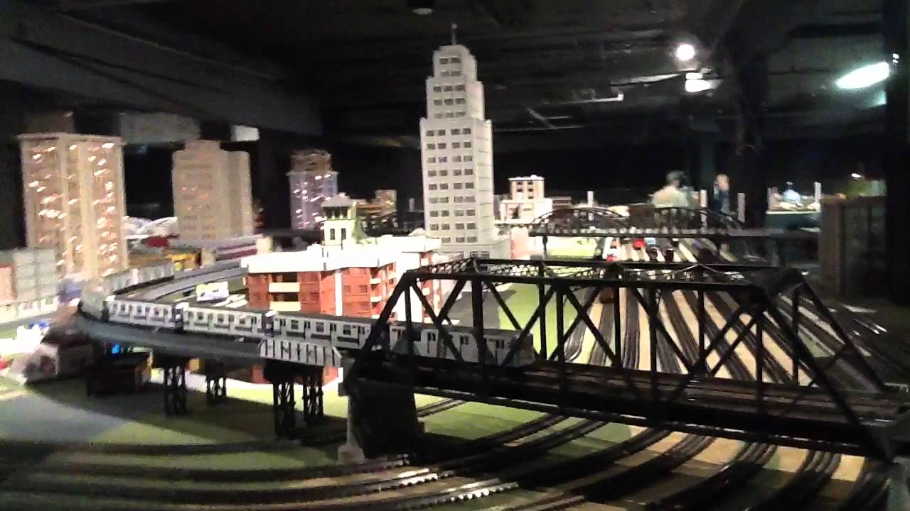Merchant Square Model Train Exhibit In Allentown YouTube