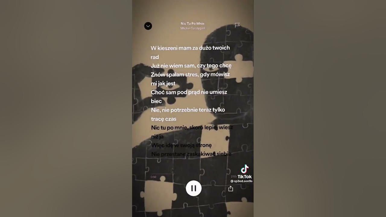Michał Szczygieł - Nic tu po mnie przeróbka (remix) :D
