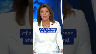 Passenger rescued after falling overboard from 10th deck of Royal Caribbean cruise ship #shorts