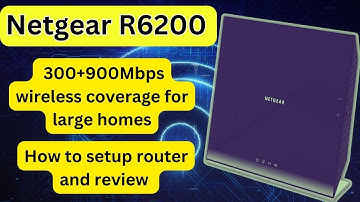 NETGEAR R6200 || How to Configuring your wireless router
