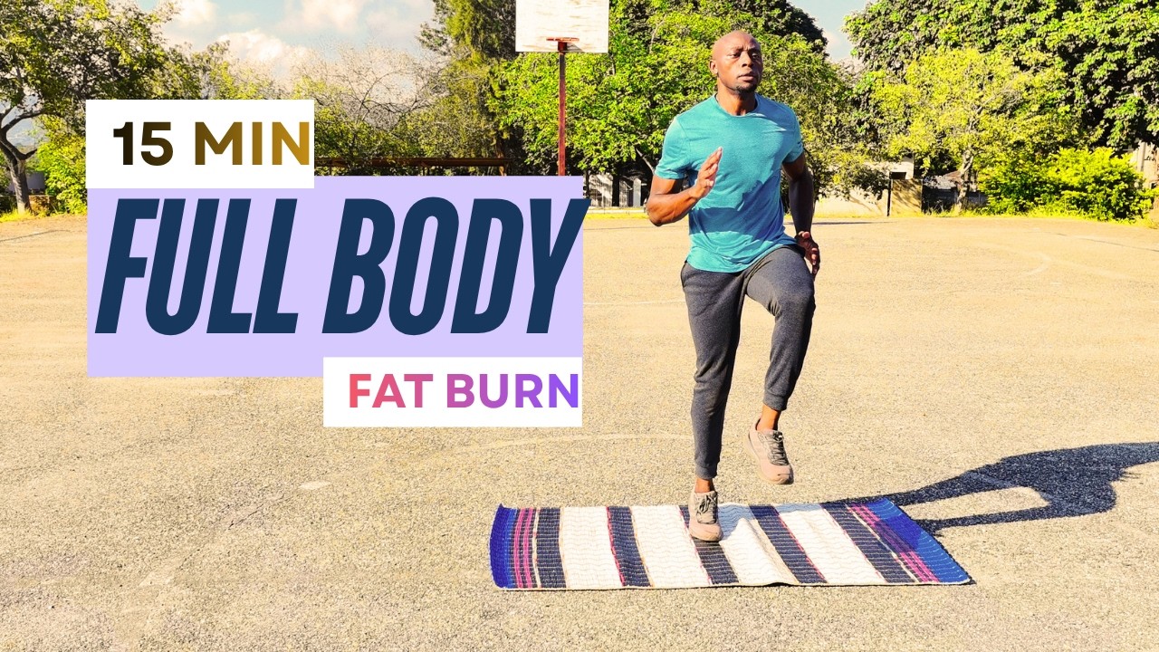 15 MIN FULL BODY WORKOUT AT HOME | Fat Burn & No Equipment | - YouTube