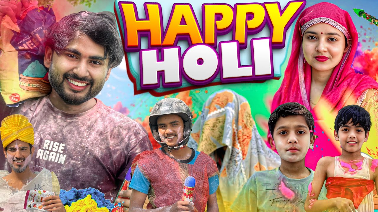 Happy Holi || Vinitprajapati 