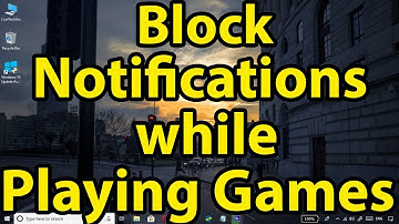 Block Notifications while playing Games on Windows 10 || Enable Focus Assist For Gaming ||