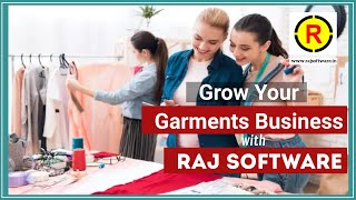 Grow Your Garments Business With Raj ERP Software screenshot 1