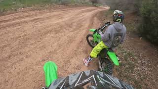 Levan 05/4/24 first ride with the new head on the 250f