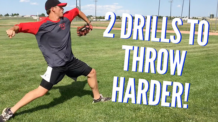 2 Drills to Throw Harder - Baseball Throwing Drills!