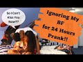 IGNORING MY BOYFRIEND FOR 24 HOURS PRANK!! (HE LEFT ME)