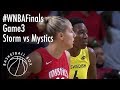 [WNBA Finals Game 3] Seattle Storm vs Washington Mystics, Full Game Highlights, September 12, 2018