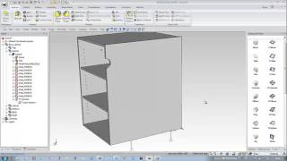 IronCAD woodLAB CAD - Cabinet without handles - English screenshot 4
