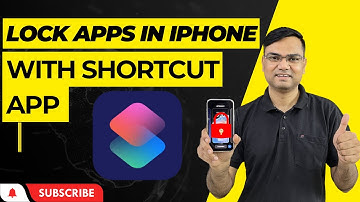 (Hindi) How to lock apps on iphone using iOS 16.4 lock screen shortcut | App lock with screen time