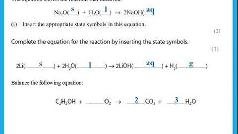 IGCSE Chemistry Edexcel Q & A Ch 7 Formulae and Equations - Dr. Hanaa Assil