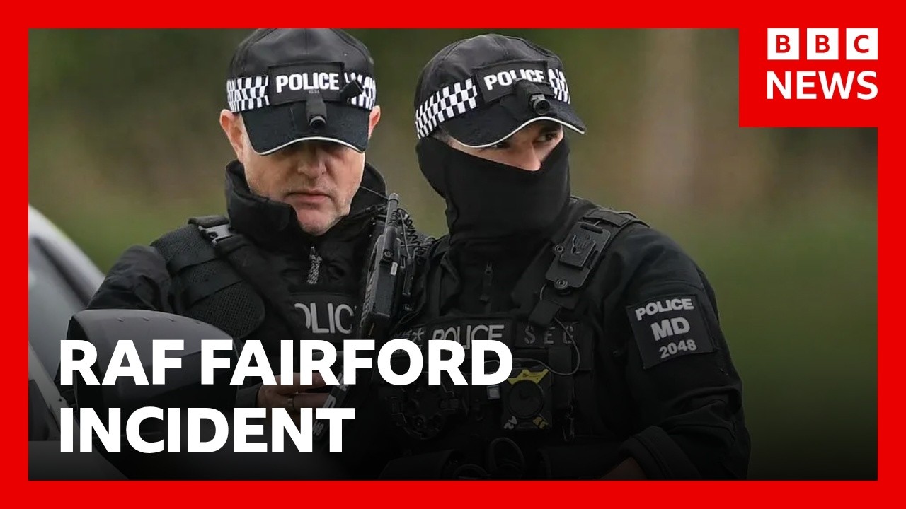 Five Men Arrested as Counter-Terror Police Investigate Major Incident Near RAF Fairford