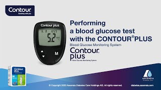 How to perform a blood glucose test | CONTOUR PLUS | mmol/l | UK & Ireland (en_UK_IE)