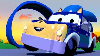 Garagem de carro para crianças - Pickle é Sonic -  Oficina de Pintura do Tom - Desenhos Animados 🚗 🎨