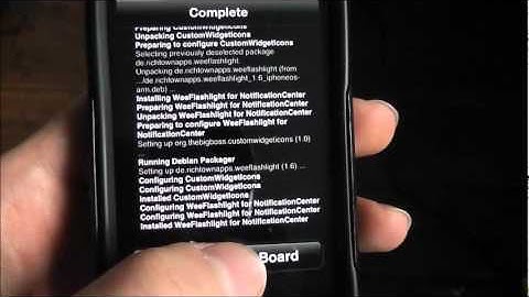 HowTo: Add Jailbreak Widgets To Notification Center