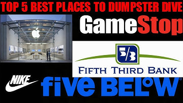 BEST STORES FOR DUMPSTER DIVING! Want Free Merchandise From Top Brands? HERE