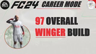Best 97 Overall Left Or Right Winger Lw Rw Build For Ea Sports Fc 24 Career Mode - Max Potential