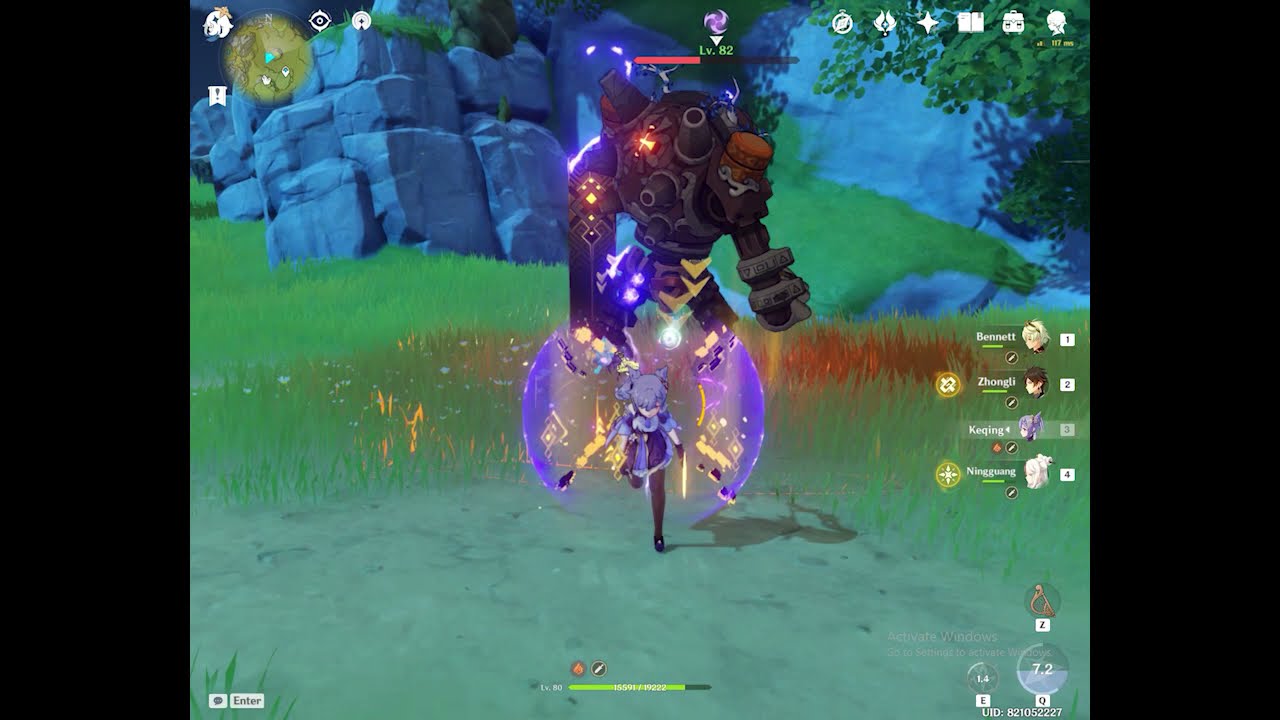 Electro Keqing Build || Damage Showcase (With Physical Goblet)