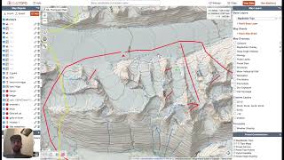 CalTopo Pro: Using DEM Shading to Visualize Elevation Zones screenshot 3