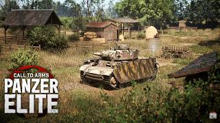 Call to Arms: Panzer Elite | Panzer III Tank and New Mission Gameplay | 4K screenshot 5