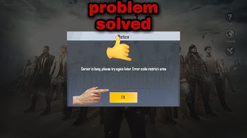 Pubg mobile lite server problem solved