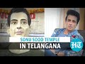 Temple for actor Sonu Sood built in Siddipet district