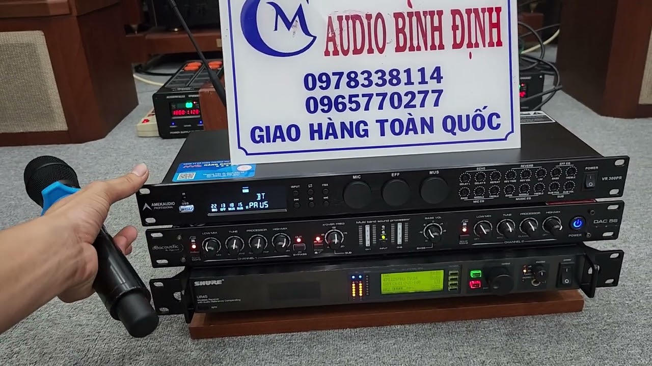 TEST Shure UR4S KSM9  gửi Bác BRVT . Tiếng Nó Nhạy Quá Trời 🤩🤩🤩