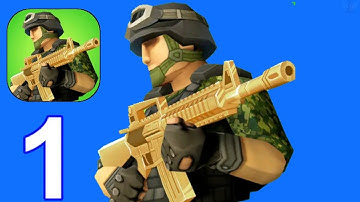 🪖 War Of Generals 🪖 Gameplay - Part 1 The First  Blood  (Android,ios)