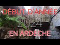 181 en ardche en camping car  premier janvier