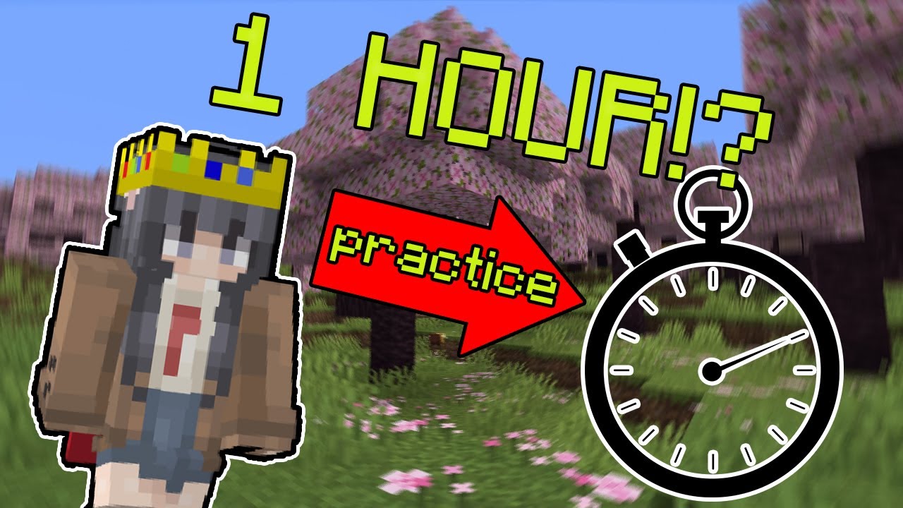 How Much Can You Learn in 1 Hour (Minecraft speedrun 1.16.1 any%) - YouTube