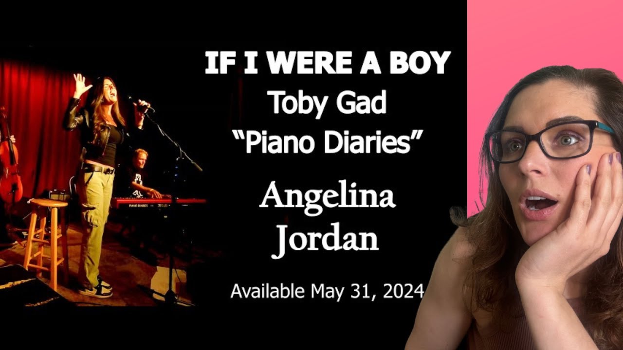 Angelina Jordan - If I Were A Boy (Piano Diaries by Toby gad) | Music Reaction |