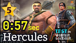5 Hercules 5 Rank, No Boost 57 Sec Rol - Winter Soldier 550K Hp