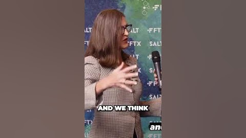 "Blockchain technology is truly a revolution" - Cathie Woods | Credit- Bloomberg