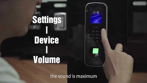 Sebury sFace-A Face recognition fingerprint access control function introduction and demonstration