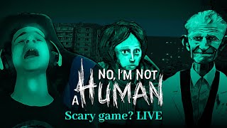 Get off my front porch the HORROR game | NO IM NOT A HUMAN @Shojiki64