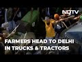 Farmers Protest: Farmers Clash With Cops At Haryana-Delhi Border Over Planned March