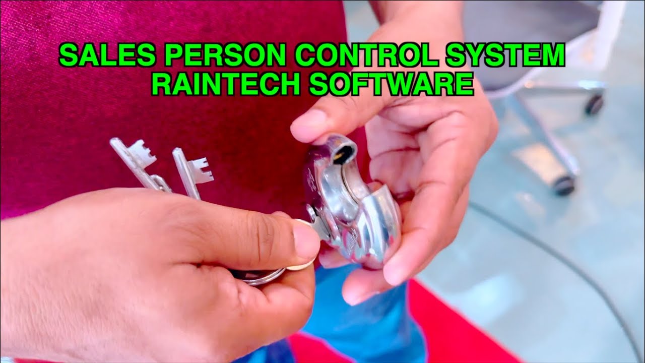 SALES PERSON CONTROL SYSTEM RAINTECH SOFTWARE - YouTube